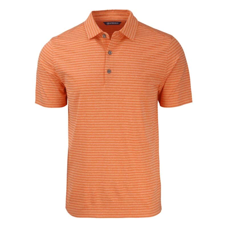 Cutter & Buck Forge Eco Heather Stripe Stretch Recycled Mens Polo - 3