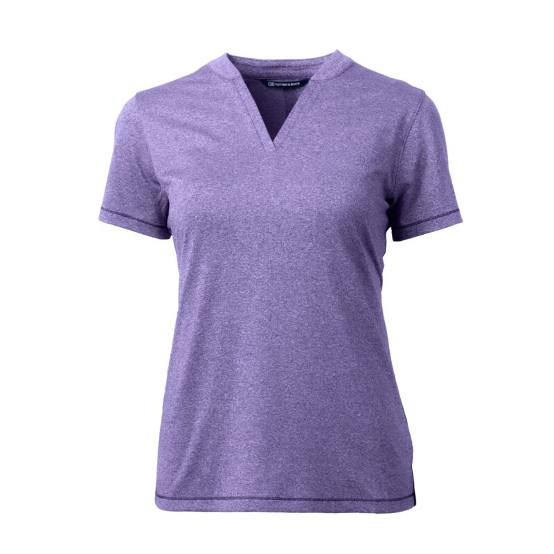 Cutter & Buck Forge Heathered Stretch Womens Blade Top - 2