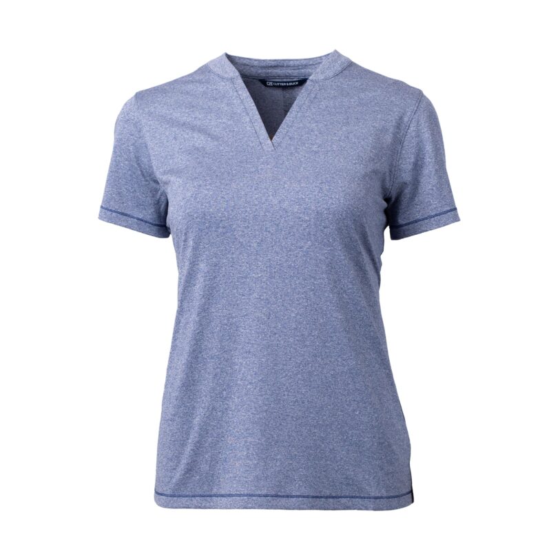 Cutter & Buck Forge Heathered Stretch Womens Blade Top - 5