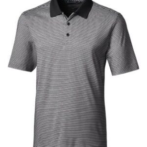 Cutter & Buck Forge Tonal Stripe Stretch Mens Polo