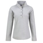 Cutter & Buck Hunts Point Eco Textured Fleece Recycled Womens Snap Pullover - 3