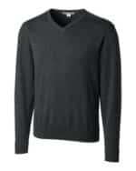 Cutter & Buck Lakemont Tri-Blend Mens Big and Tall V-Neck Pullover Sweater - 3