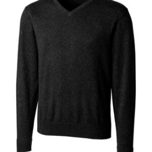 Cutter & Buck Lakemont Tri-Blend Mens Big and Tall V-Neck Pullover Sweater