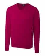 Cutter & Buck Lakemont Tri-Blend Mens Big and Tall V-Neck Pullover Sweater - 6