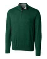 Cutter & Buck Lakemont Tri-Blend Mens Quarter Zip Pullover Sweater - 5