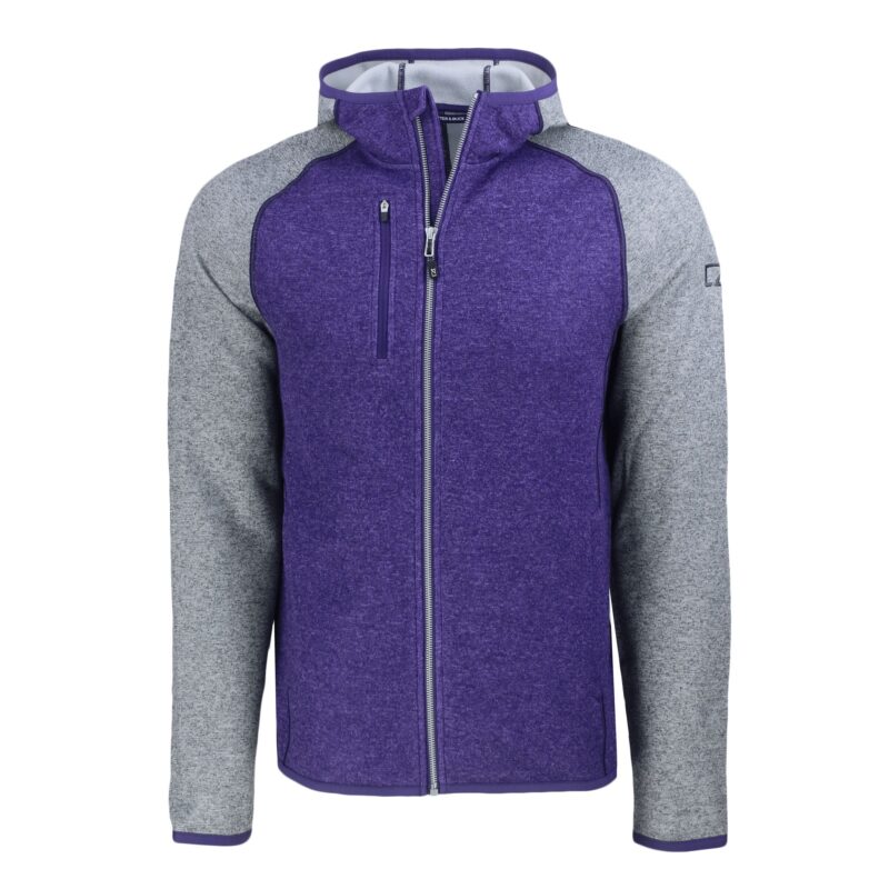 Cutter & Buck Mainsail Full Zip Hooded Mens Jacket - 3