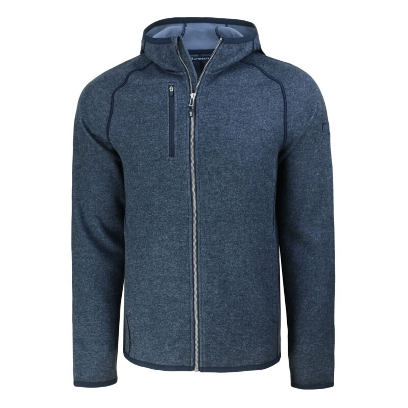 Cutter & Buck Mainsail Full Zip Hooded Mens Jacket - 5