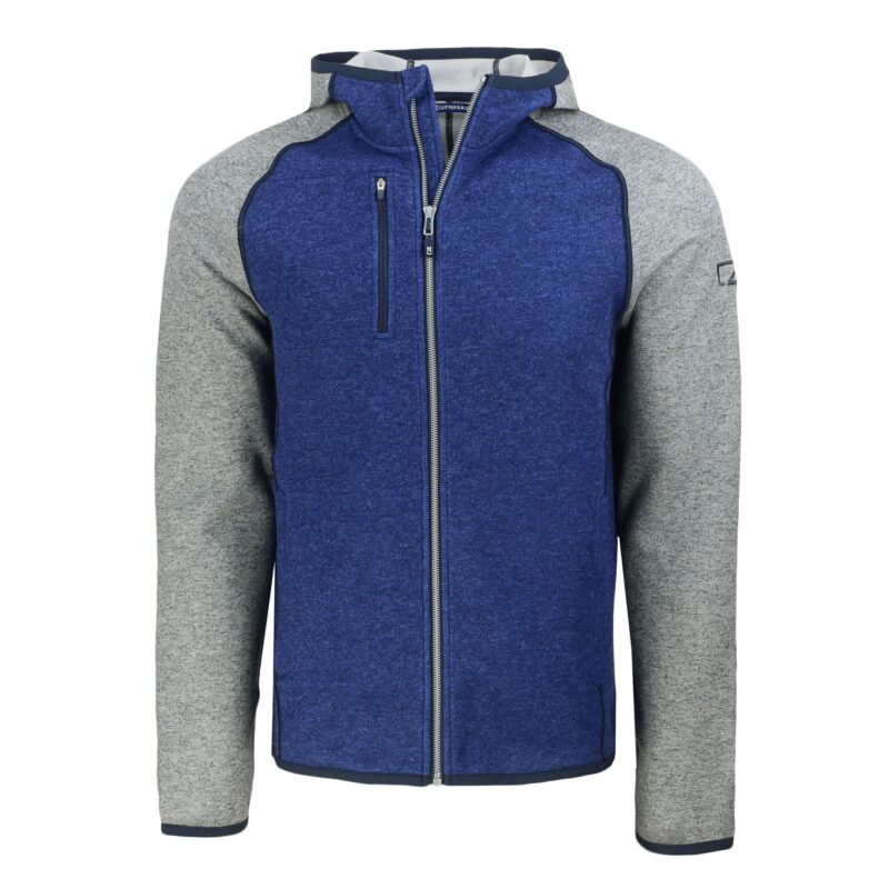 Cutter & Buck Mainsail Full Zip Hooded Mens Jacket - 7