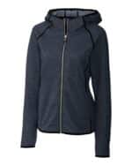 Cutter & Buck Mainsail Full Zip Hooded Womens Jacket - 9