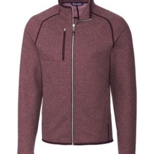 Cutter & Buck Mainsail Sweater-Knit Mens Full Zip Jacket