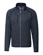 Cutter & Buck Mainsail Sweater-Knit Mens Full Zip Jacket - 4