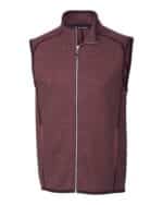 Cutter & Buck Mainsail Sweater-Knit Mens Full Zip Vest