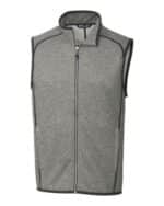 Cutter & Buck Mainsail Sweater-Knit Mens Full Zip Vest - 5