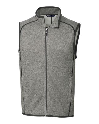 Cutter & Buck Mainsail Sweater-Knit Mens Full Zip Vest - 5