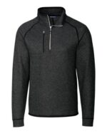 Cutter & Buck Mainsail Sweater-Knit Mens Half Zip Pullover Jacket - 1