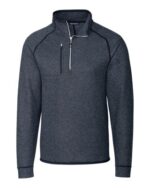 Cutter & Buck Mainsail Sweater-Knit Mens Half Zip Pullover Jacket - 4