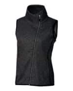 Cutter & Buck Mainsail Sweater Knit Womens Asymmetrical Vest - 1