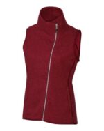 Cutter & Buck Mainsail Sweater Knit Womens Asymmetrical Vest - 2