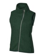 Cutter & Buck Mainsail Sweater Knit Womens Asymmetrical Vest - 3