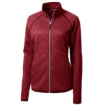 Cutter & Buck Mainsail Sweater-Knit Womens Full Zip Jacket - 1