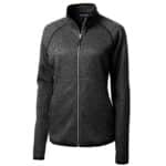 Cutter & Buck Mainsail Sweater-Knit Womens Full Zip Jacket