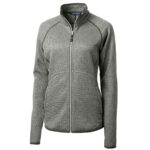Cutter & Buck Mainsail Sweater-Knit Womens Full Zip Jacket - 3