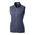 Cutter & Buck Mainsail Sweater Knit Womens Full Zip Vest - 2