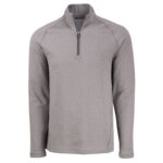 Cutter & Buck Peshastin Eco Fleece Recycled Mens Half Zip Pullover - 4
