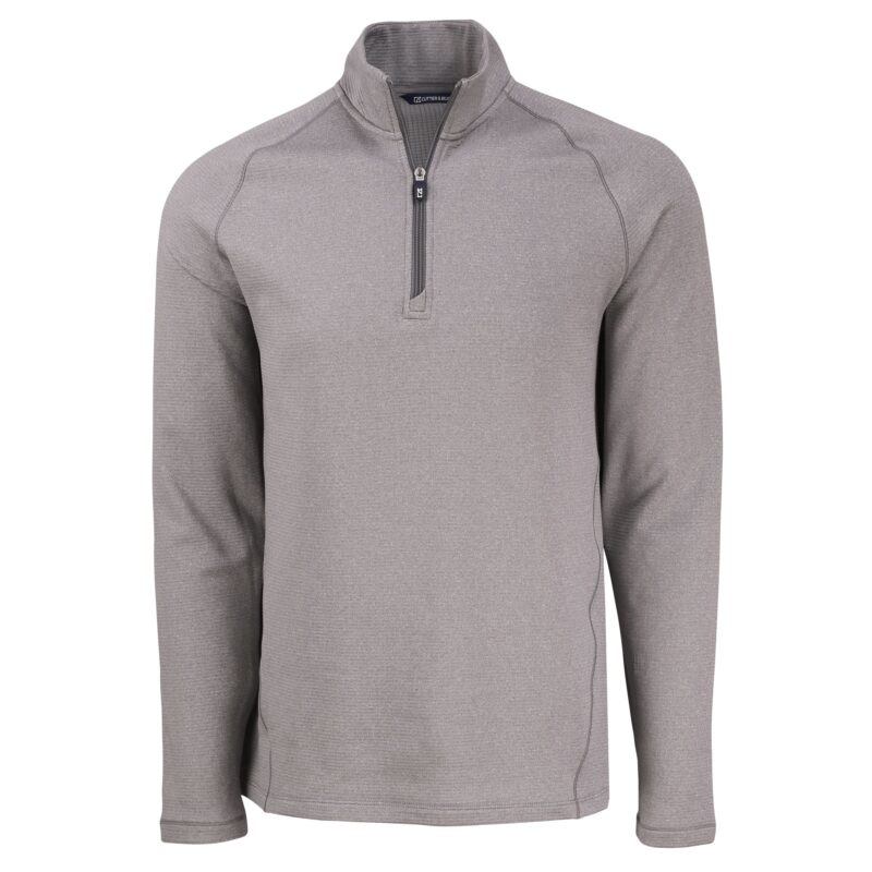 Cutter & Buck Peshastin Eco Fleece Recycled Mens Half Zip Pullover - 4