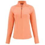 Cutter & Buck Peshastin Eco Fleece Recycled Womens Half Zip Pullover - 2