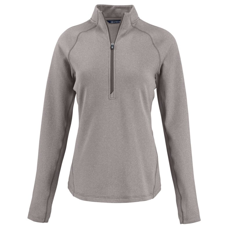 Cutter & Buck Peshastin Eco Fleece Recycled Womens Half Zip Pullover - 4