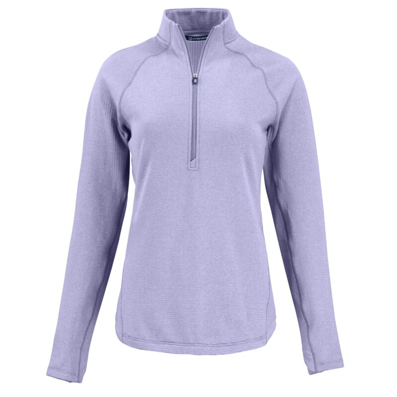 Cutter & Buck Peshastin Eco Fleece Recycled Womens Half Zip Pullover - 7