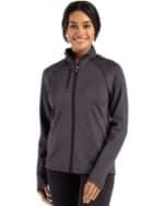 Cutter & Buck Peshastin Fleece Recycled Womens Full Zip Jacket - 2