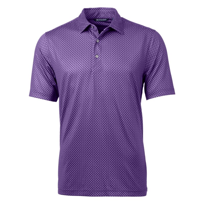 Cutter & Buck Pike Banner Print Stretch Men's Polo - 2