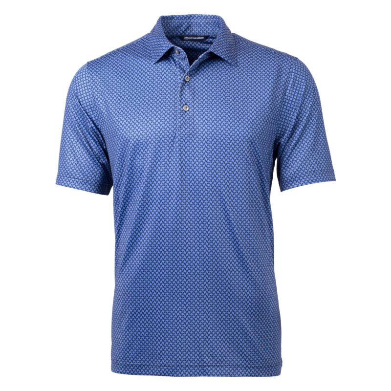 Cutter & Buck Pike Banner Print Stretch Men's Polo - 3