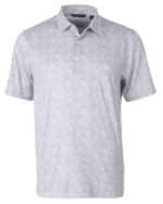 Cutter & Buck Pike Constellation Print Stretch Mens Polo - 2