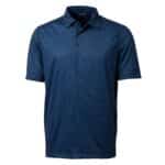 Cutter & Buck Pike Double Dot Print Stretch Mens Big and Tall Polo - 2