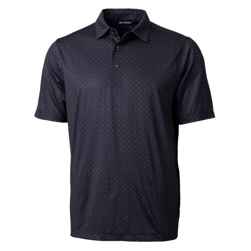Cutter & Buck Pike Double Dot Print Stretch Mens Big and Tall Polo - 3