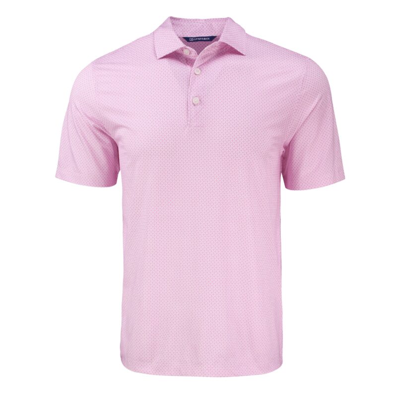 Cutter & Buck Pike Eco Diamond Dot Print Recycled Mens Polo - 2