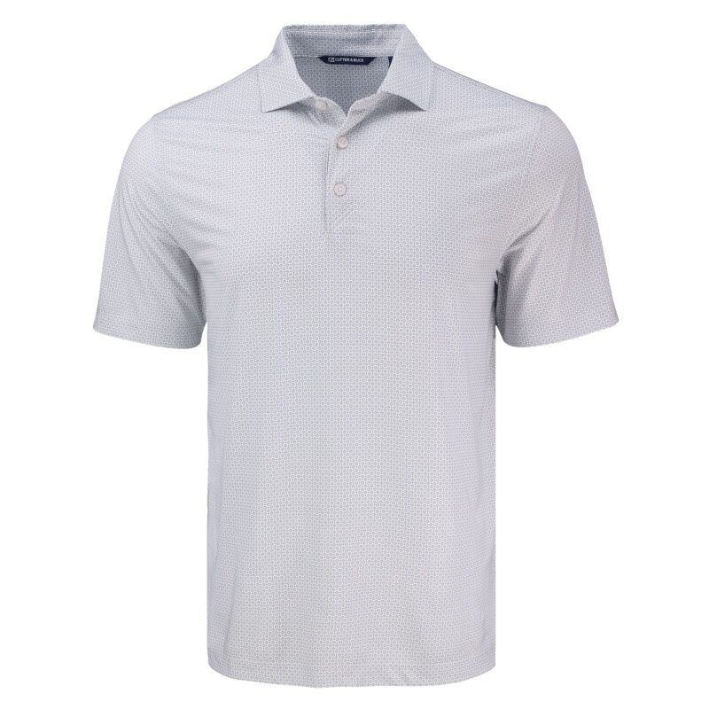 Cutter & Buck Pike Eco Diamond Dot Print Recycled Mens Polo - 5