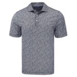 Cutter & Buck Pike Eco Flora Print Recycled Mens Polo - 1