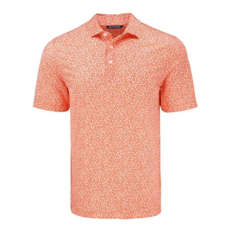 Cutter & Buck Pike Eco Flora Print Recycled Mens Polo - 3