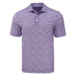 Cutter & Buck Pike Eco Flora Print Recycled Mens Polo - 4