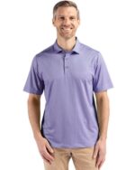 Cutter & Buck Pike Eco Shadow Check Print Recycled Mens Big & Tall Polo - 2