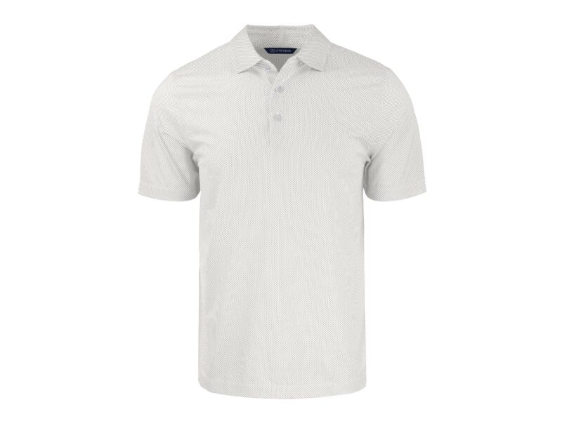 Cutter & Buck Pike Eco Symmetry Print Stretch Recycled Mens Big & Tall Polo