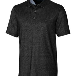 Cutter & Buck Pike Micro Floral Print Stretch Mens Polo