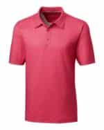 Cutter & Buck Pike Mini Pennant Print Stretch Mens Polo - 9