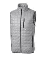 Cutter & Buck Rainier PrimaLoft? Mens Big and Tall Eco Insulated Full Zip Puffer Vest - 1