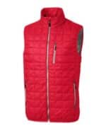 Cutter & Buck Rainier PrimaLoft? Mens Big and Tall Eco Insulated Full Zip Puffer Vest - 2