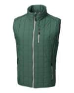 Cutter & Buck Rainier PrimaLoftÂ® Mens Eco Insulated Full Zip Puffer Vest - 2